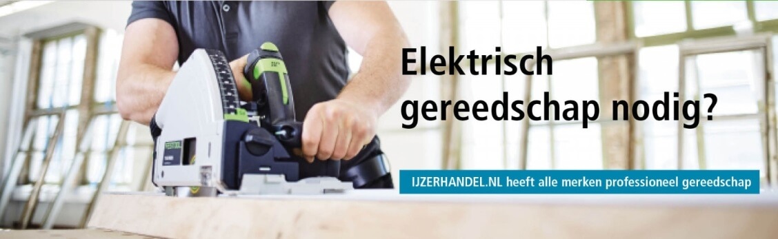 gesloten gerucht bibliotheek Elektrisch gereedschap | IJzerhandel.nl